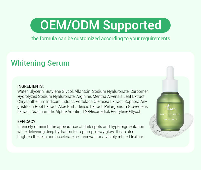 private label whitening serum